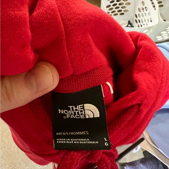 Red North Face Hoodie - Picture 5 of 5